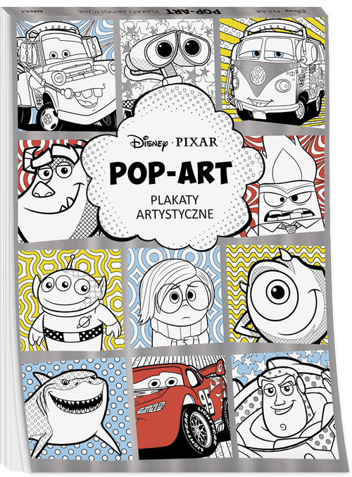 Image of Disney Pixar Pop art Plakaty artystyczne