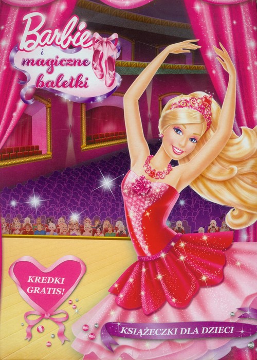 Image of Zestaw Barbie i magiczne baletki Książeczki + kredki