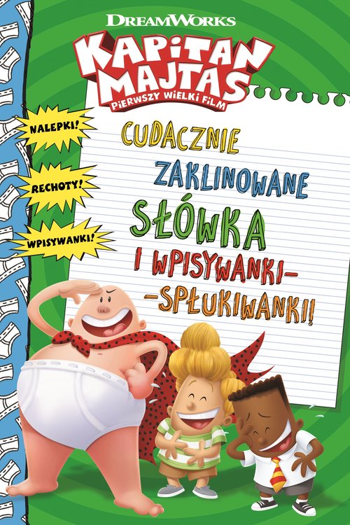 Image of Kapitan Majtas Cudacznie zaklinowane słówka i wpisywanki-spłukiwanki