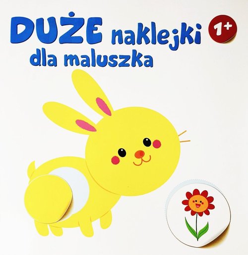 Image of Duże naklejki dla maluszka Królik Wiek 1+