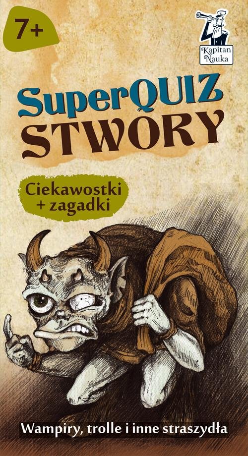 Image of Kapitan Nauka SuperQuiz Stwory
