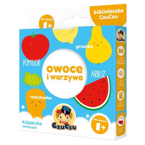 Image of Biblioteczka CzuCzu Owoce i warzywa
