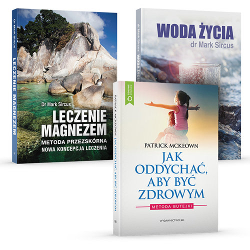 Image of Leczenie magnezem / Woda życia / Jak oddychać aby być zdrowym Pakiet