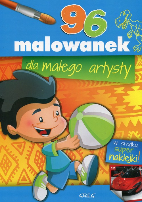 Image of 96 malowanek dla małego artysty