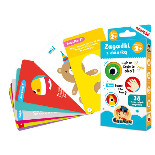 Image of CzuCzu Zagadki z dziurką dla dzieci 2+