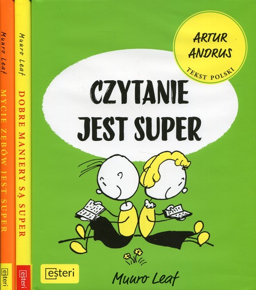 Image of Czytanie jest super / Dobre maniery są super / Mycie zębów jest super Pakiet