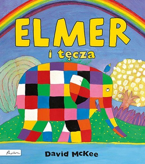 Image of Elmer i tęcza
