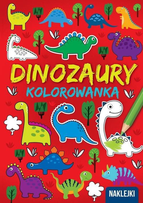 Image of Kolorowanka A4 Dinozaury