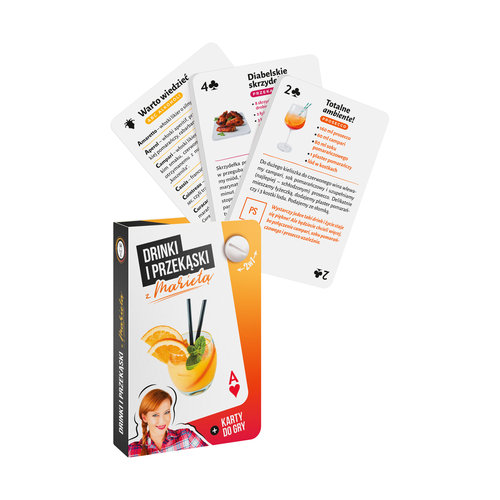 Image of Drinki i przekąski z Marietą + karty do gry