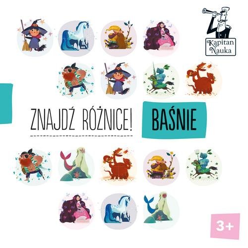 Image of Kapitan Nauka Znajdź różnice! Baśnie