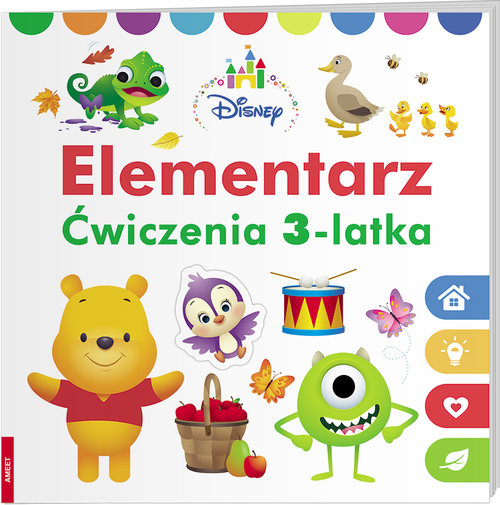 Image of Disney Maluch Elementarz ćwiczenia 3-latka HOP-1