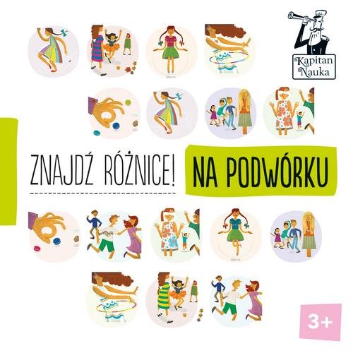 Image of Kapitan Nauka Znajdź różnice! Na podwórku