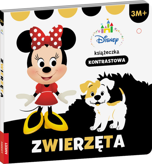Image of Disney maluch 3m+ Zwierzęta książkeczka kontrastowa