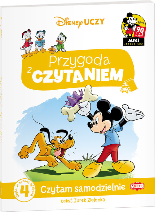 Image of Disney Uczy Przygoda z czytaniem Mickey Mouse Czytam samodzielnie poziom 4 Czytanie metodą sylabową