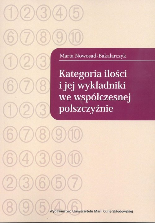 Image of Kategoria ilości i jej wykładniki we współczesnej polszczyźnie