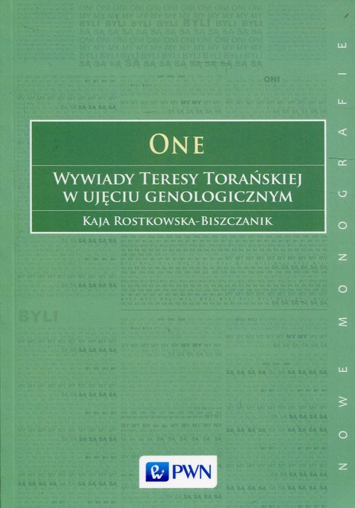 Image of One Wywiady Teresy Torańskiej w ujęciu genologicznym