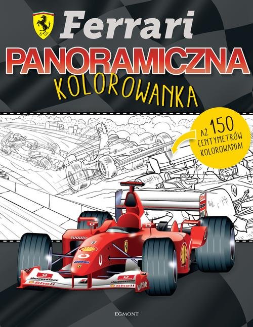 Image of Ferrari Panoramiczna kolorowanka