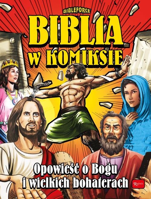 Image of Biblia w komiksie Opowieść o Bogu i wielkich bohaterach