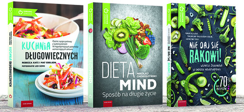 Image of Dieta antynowotworowa komplet 3 książek