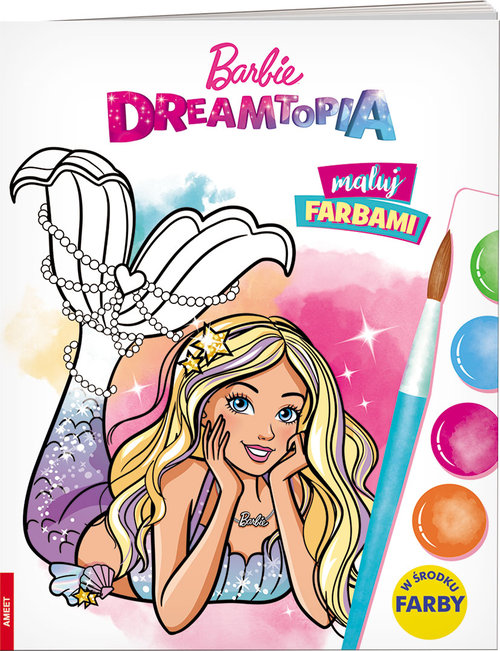 Image of Barbie Dreamtopia Maluj farbami