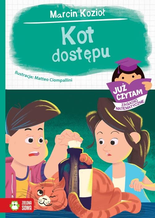 Image of Już czytam Zagadki matematyczne Kot dostępu