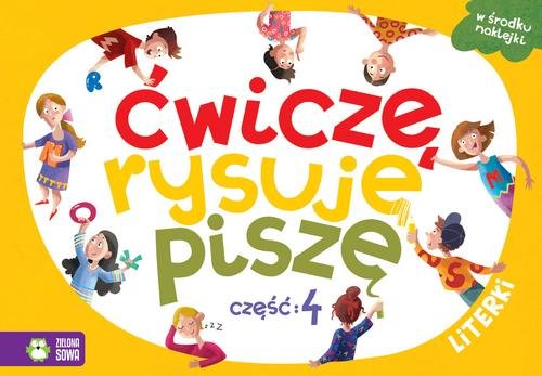 Image of Ćwiczę, rysuję, piszę Część 4 Literki