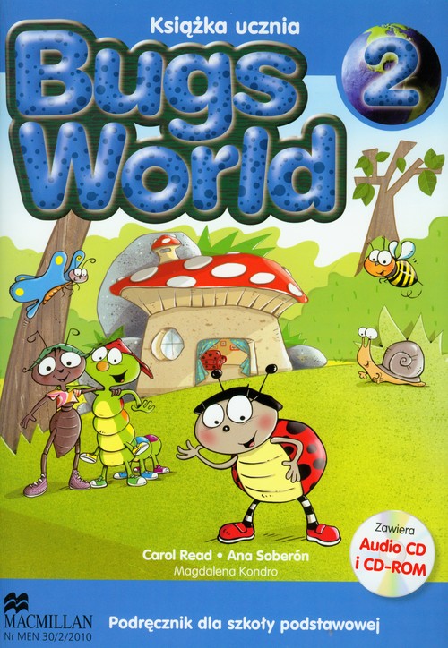 Image of Bugs World 2 Podręcznik z płytą CD Szkoła podstawowa