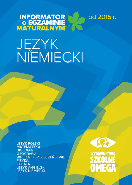 Image of Informator o egzaminie maturalnym od 2015 Język niemiecki