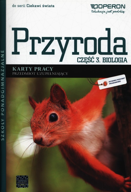 Image of Przyroda Część 3 Biologia Karty pracy Przedmiot uzupełniający Szkoły ponadgimnazjalne