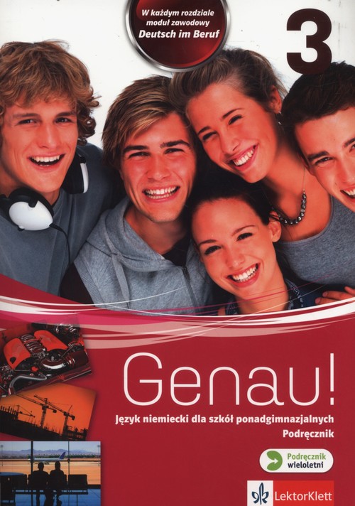 Image of Genau! 3 Podręcznik wieloletni + CD Szkoły ponadgimnazjalne
