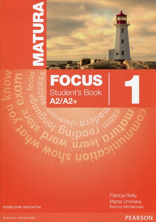 Image of Matura Focus 1 Students Book + CD Podręcznik wieloletni A2/A2+