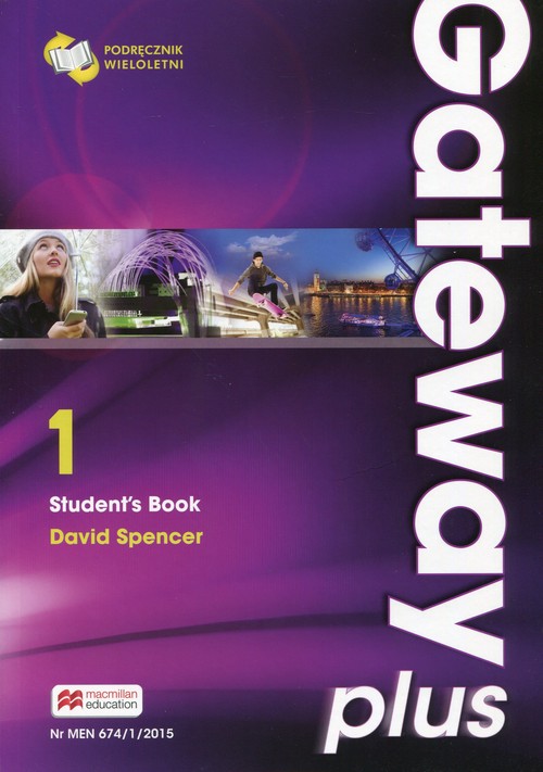 Image of Gateway Plus 1 Student's Book Podręcznik wieloletni poziom A2. Szkoła ponadgimnazjalna
