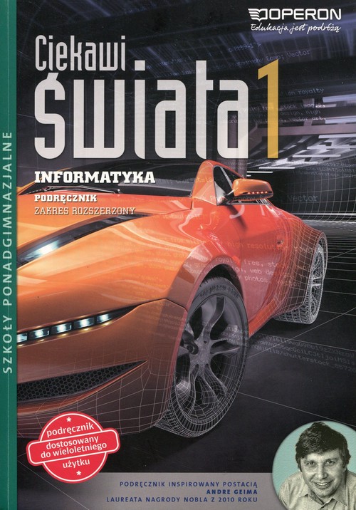 Image of Ciekawi świata 1 Informatyka Podręcznik wieloletni Zakres rozszerzony Szkoła ponadgimnazjalna