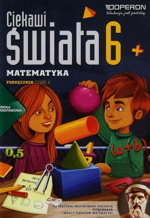 Image of Ciekawi świata 6 Matematyka Podręcznik Część 2 Szkoła podstawowa