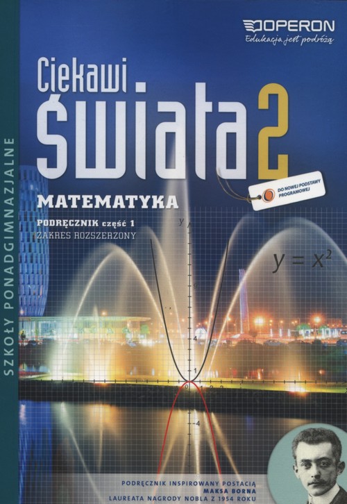 Image of Ciekawi Świata 2 Matematyka Podręcznik Część 1 Zakres rozszerzony Szkoły ponadgimnazjalne