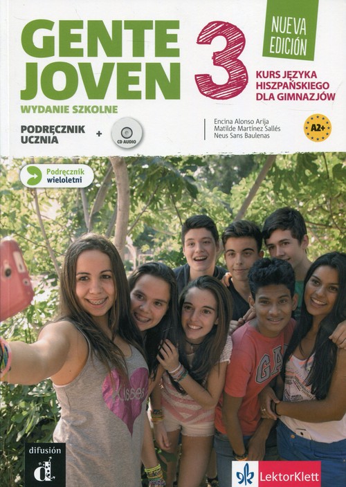 Image of Gente Joven 3 Podręcznik wieloletni z płytą CD Gimnazjum