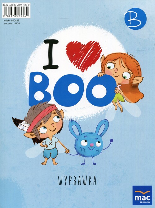 Image of I love Boo Język angielski poziom B Wyprawka