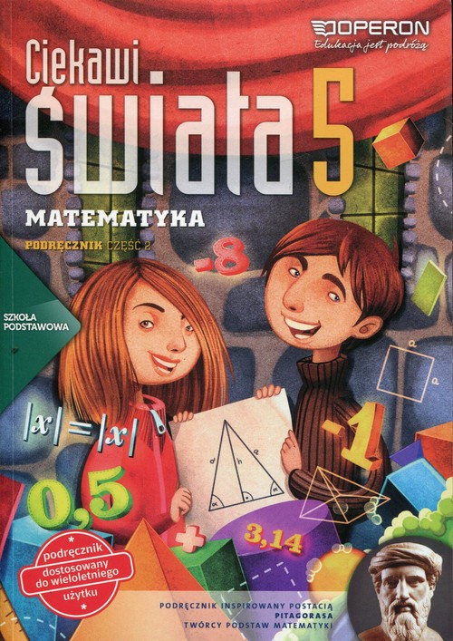 Image of Ciekawi świata Matematyka 5 Podręcznik Część 2 Szkoła podstawowa