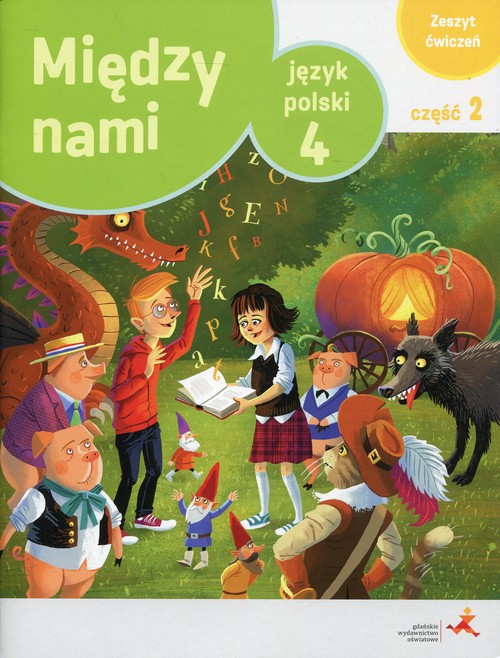 Image of Język polski 4 Między nami Zeszyt ćwiczeń Część 2 Wersja A Szkoła podstawowa