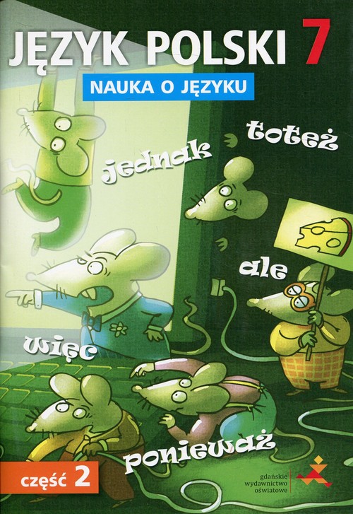 Image of Język polski 7 Nauka o języku Część 2 Ćwiczenia Szkoła podstawowa