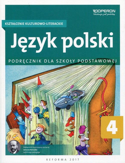 Image of Język polski 4 Kształcenie kulturowo-literackie Podręcznik Szkoła podstawowa