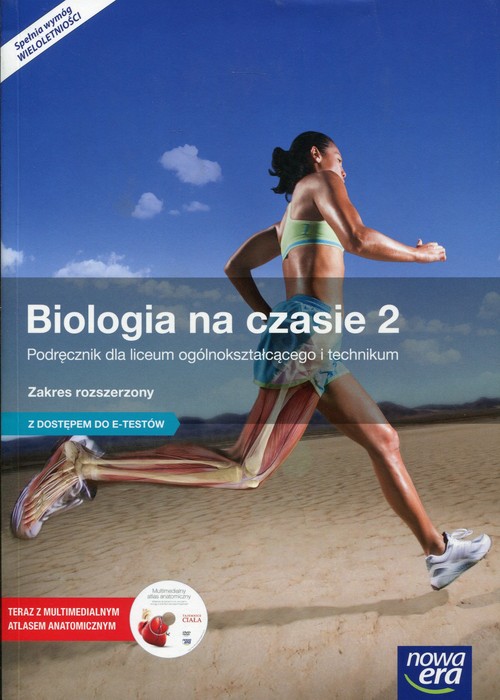 Image of Biologia na czasie 2 Podręcznik wieloletni z płytą DVD Zakres rozszerzony z dostępem do e-testów