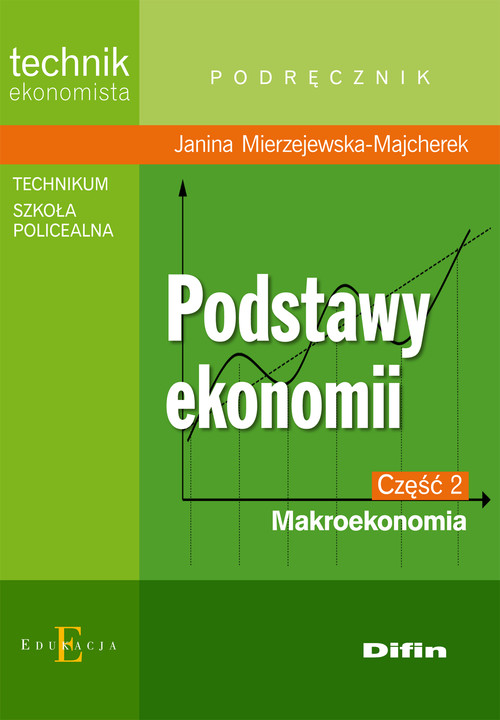 Image of Podstawy ekonomii część 2 Makroekonomia Podręcznik Technikum, szkoła policealna