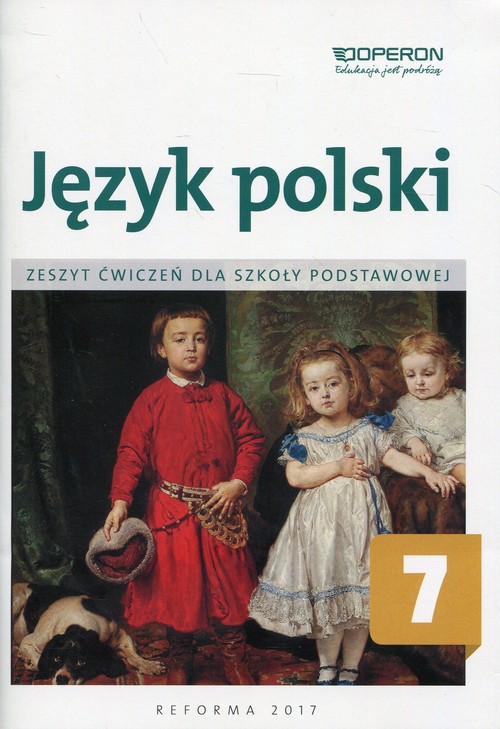 Image of Język polski 7 Zeszyt ćwiczeń Szkoła podstawowa