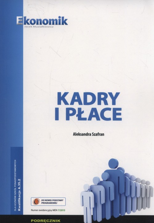 Image of Kadry i płace Podręcznik Kwalifikacja A.35.2 Szkoły ponadpodstawowe