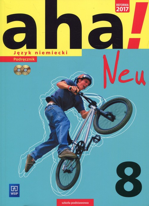 Image of Aha! Neu Język niemiecki 8 Podręcznik + 2CD Szkoła podstawowa