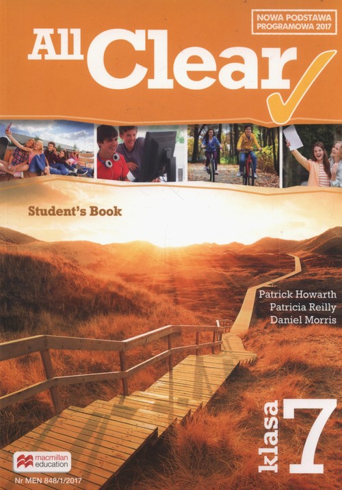 Image of All Clear 7 Student's Book Szkoła podstawowa