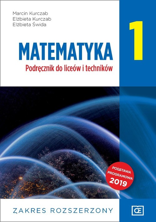 Image of Matematyka 1 Podręcznik zakres rozszerzony Szkoła ponadpodstawowa