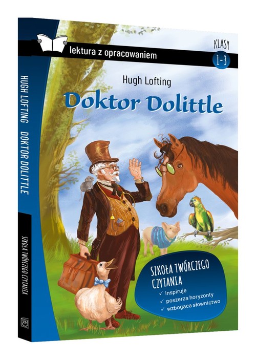 Image of Doktor Dolittle lektura z opracowaniem Klasy 1-3