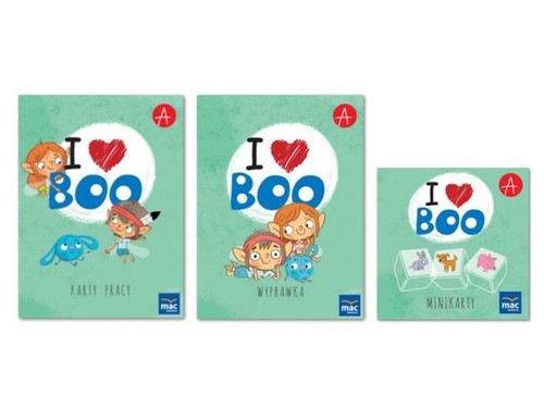 Image of I love Boo Język angielski poziom A+ Pakiet dla dziecka